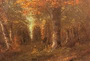 Courbet, Gustave Forest in Autumn painting